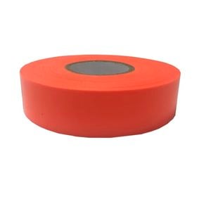 Brutus 25mm x 100m Orange Flag Tape