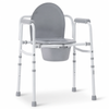 Altus Essential Folding Bedside Commode Multifunction Aid White