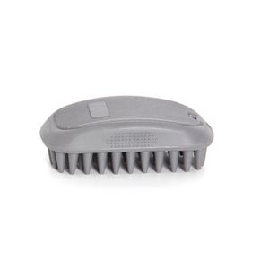 Happy Tails Grey Pet Bath Brush