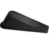 Adoored Black Rubber Door Wedge - 3 Pack - Black