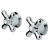 Foreno Chrome Shower Taps - Suits All Pressure