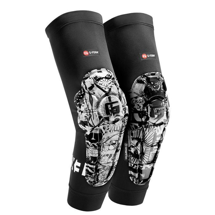 G-Form Pro-X3 Mountain Bike Elbow Guard/Pad Street Art Pair - L