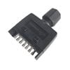 Sunrise 7 Pin Male Flat Plug - P7PF