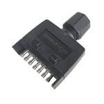 Sunrise 7 Pin Male Flat Plug - P7PF