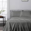 LINENOVA 2000TC Bamboo Blend Sheet Set-Dark grey Double