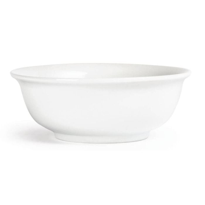 Olympia Salad Bowls Whiteware 6 Pack 200mm Porcelain Ceramic Tableware