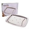 Appetito Stainless Steel 35.5x25.5cm Spike Carving Tray Food Prep