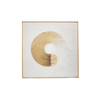Elegant Collections Spiral Gold Framed Wall Art