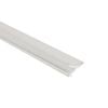 QEP 12mm x  2.5m White Dural T-Cover Tile Trim
