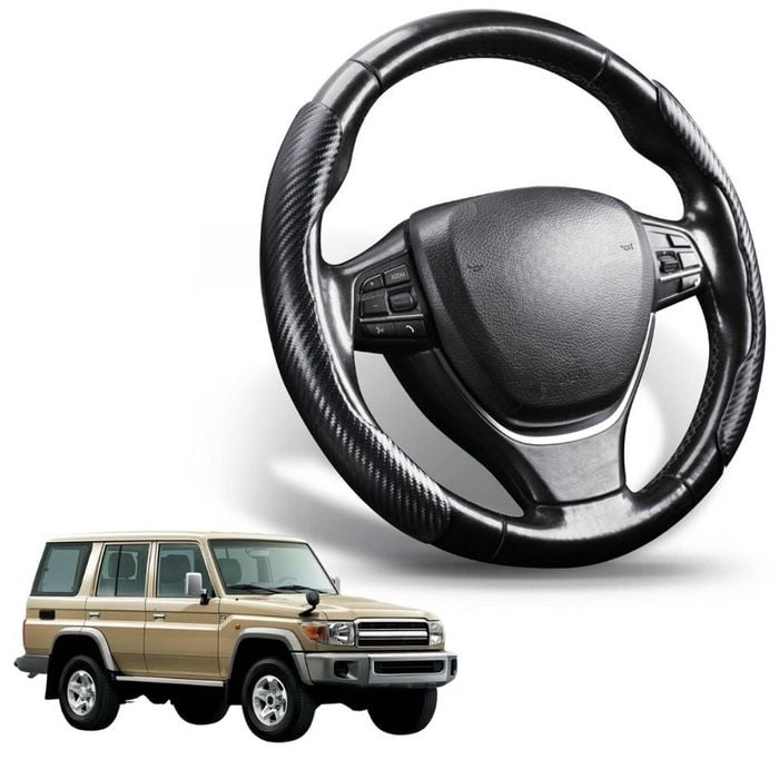 Segmented Steering Wheel Cover for Toyota LandCruiser 70 Double Cab 2014 - Current