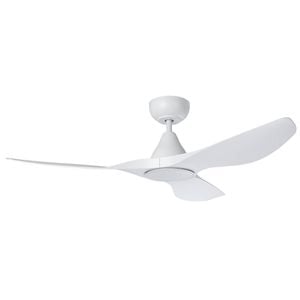 Eglo Surf 48" Dc Fan Led Tri-col White