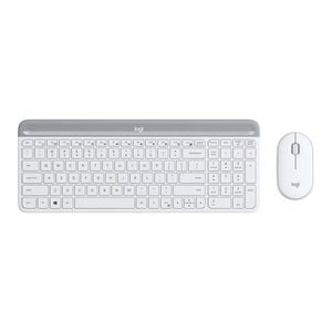 Logitech Mk470 Slim Wireless Combo - White [920-009183]