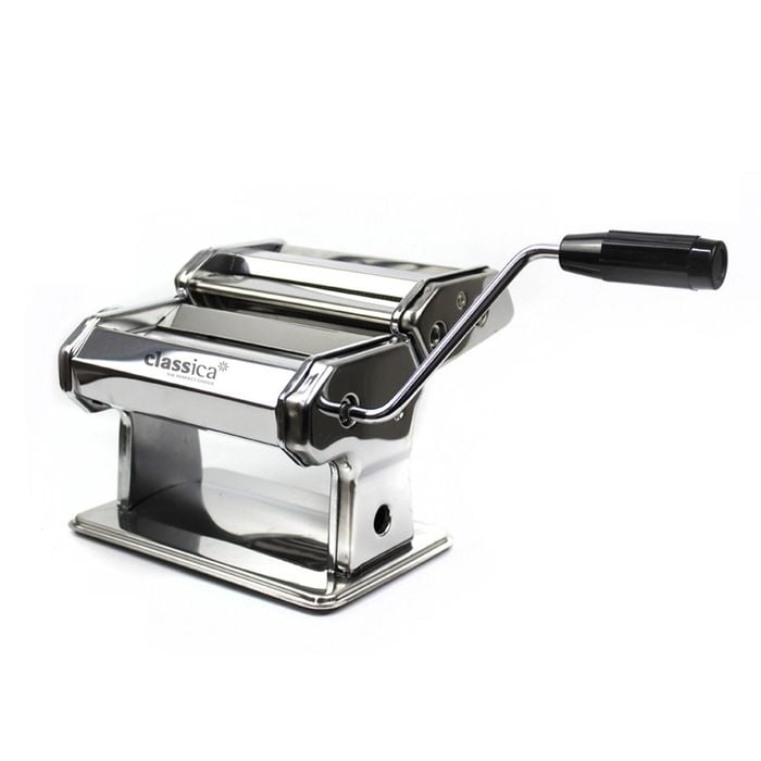 Classica 20cm Stainless Steel Pasta Machine - Silver