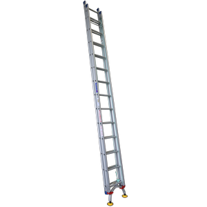 INDALEX 4.4m-7.8m Industrial Aluminium 150KG Pro Series Extension Ladder - Level Arc