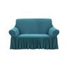 SOGA 2-Seater Blue Sofa Cover