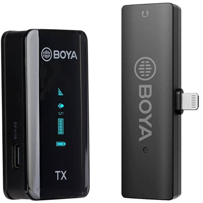 Boya BY-XM6-S3 Wireless Lavalier Microphone for iPhone/iPad