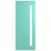 Hume 2340 x 1020 x 40mm Entrance Door Newington Cathedral Glass XN1