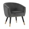 Modern Furniture DENIZ 65x77cm Lounge Chair - Grey