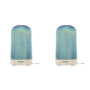 2PK Gibson Gifts Aroma Dome Humidifier Aromatherapy 16cm - Stars