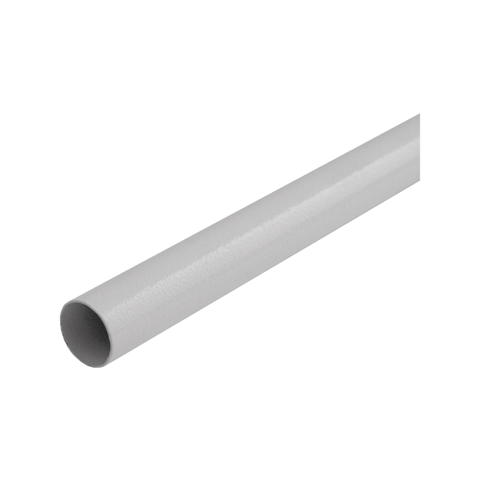 Pillar 16mm x 2.0m White Curtain Rod - White