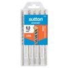 Sutton Tools 6 x 150mm Masonry Drill Set - 5 Pack
