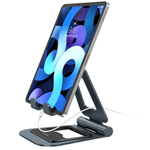 mbeat®  Stage S4 Mobile Phone and Tablet Stand Optimised Comfort Space Saving Portability Material: Aluminium alloy, ABS plasti