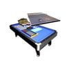 Pool Table 8FT Snooker Billiard Table 25mm Table Top - With Full Size Table Tennis Top