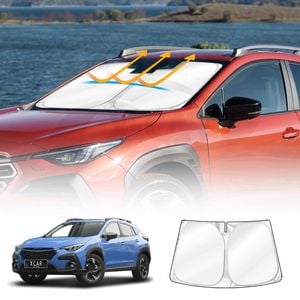 WindScreen Sun Shade for Subaru Crosstrek 2023-Onwards Blocks UV Rays Foldable Wind Screen Visor