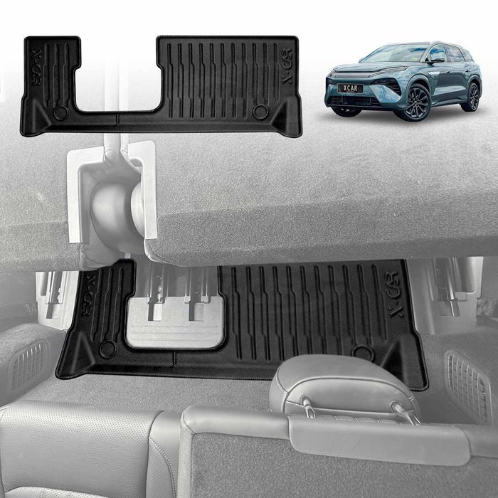 3D Third Row Seat Floor Mat for BYD SEALION 8 SEALION8 2026-Onwards  Car Mats Liner