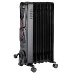 Arlec 1500W 7 Fin Oil Heater With 24 Hour Timer
