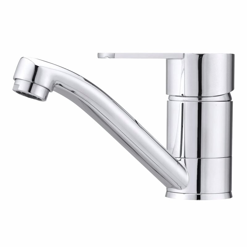 Mondella Chrome Prelude Swivel Basin Mixer - Suitable For Unequal / Mains Pressure