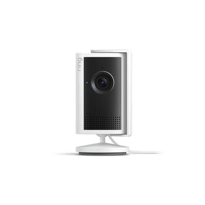 Ring Indoor Camera Plus 2K Security Camera Plug-In White