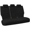 Hulk Ford Ranger PX III & Mazda BT50 UR Canvas Rear Seat Covers Black