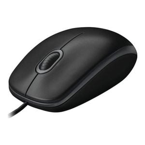 Logitech Optical Usb Mouse B100 - Black [910-006605]
