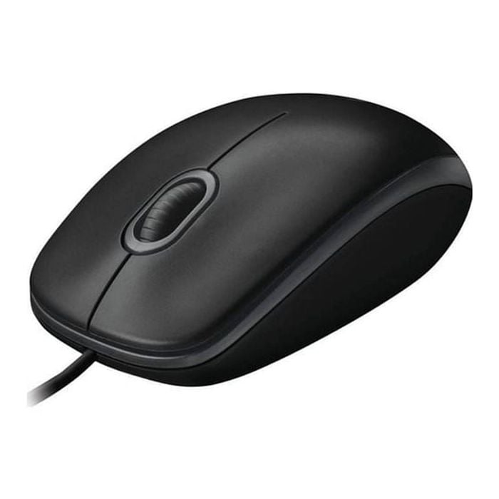 Logitech Optical Usb Mouse B100 - Black [910-006605]