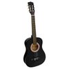 Karrera 34in Acoustic Childrens Wooden Guitar - Black
