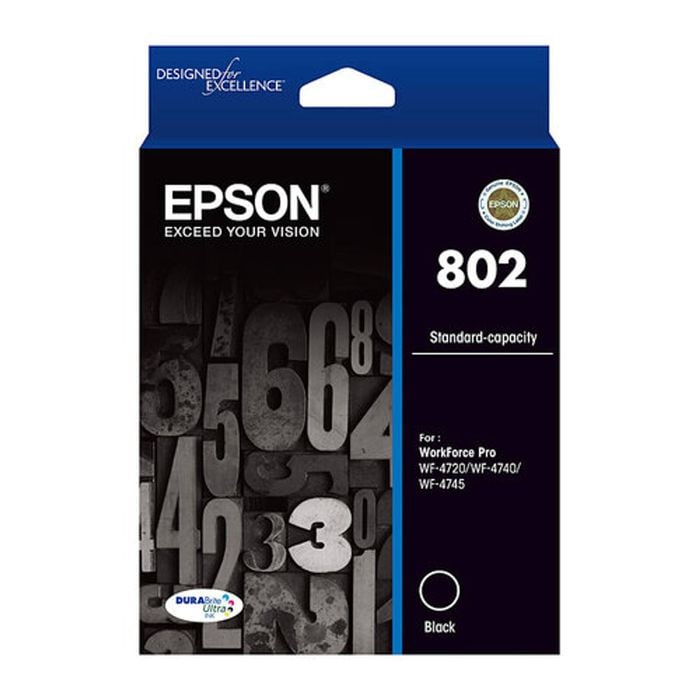 Epson 802 Black Ink Cartridge