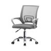 Oikiture Mesh Office Chair Backrest White