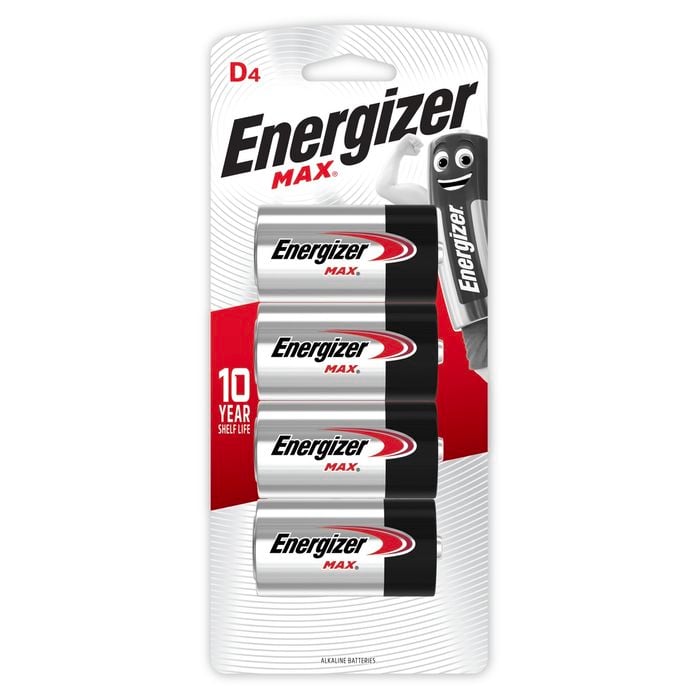 Energizer Max D Batteries - 4 Pack