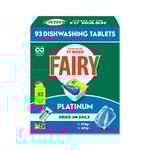 Fairy Platinum Dishwashing Tablets - 93 Pack