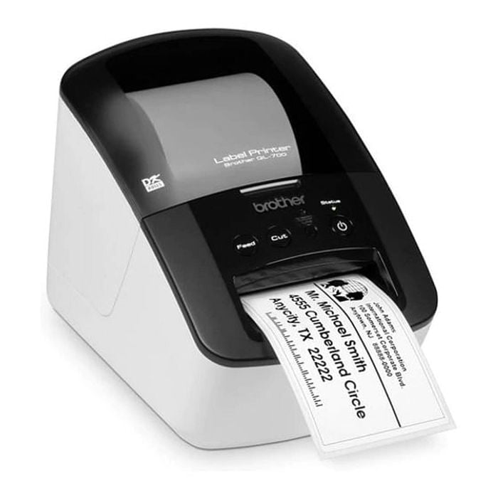 Brother Ql-700 Plug And Print Professional High-performance Label Printer