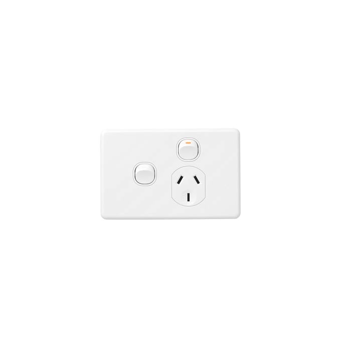 DETA X6 Single Power Point With Extra Switch