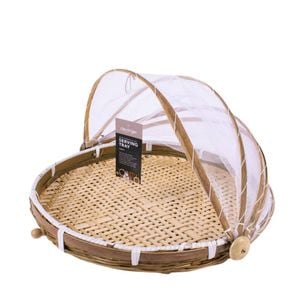 40cm Foldable Bamboo Food Cover