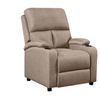 Zola Push Back Recliner Chair Linen - Beige