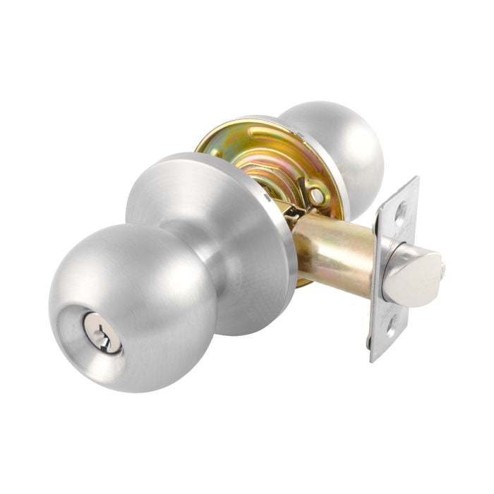 Gainsborough Stainless Steel Manning Entrance Knobset