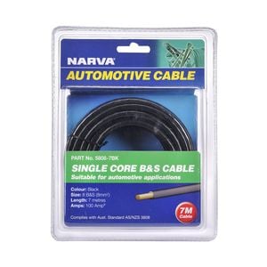 Narva 100A 8B&S Black Single Core Battery & Starter Cable - 7m
