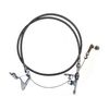 Cal Custom Flexible Kickdown Cable Kit Chrysler 727 Braided Stainless Steel