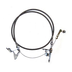 Cal Custom Flexible Kickdown Cable Kit Chrysler 727 Braided Stainless Steel