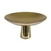 SS Collective Gold Double Wall Decorative Pedestal Stand 36x19.5cm