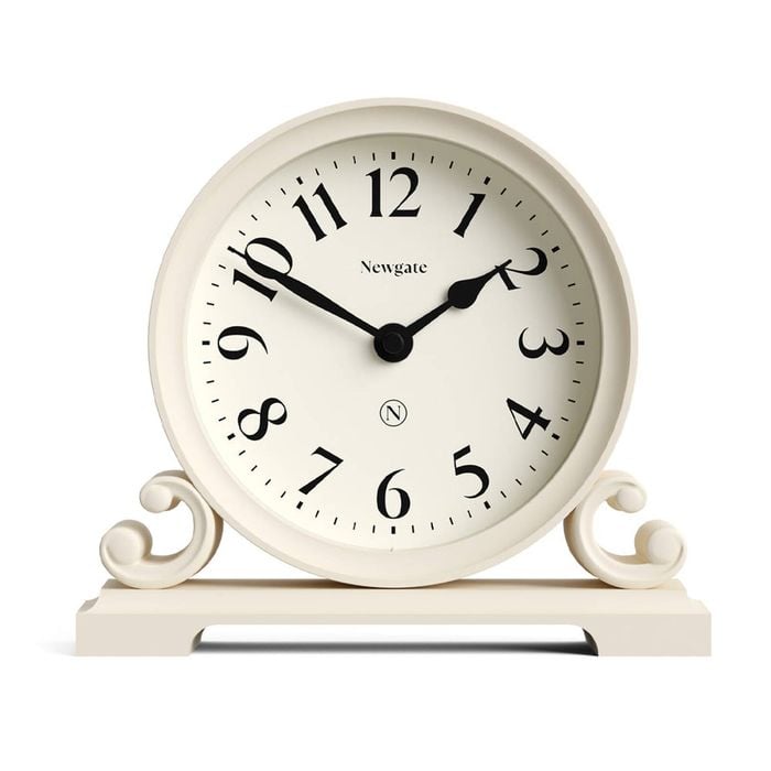 Newgate Divisadero Mantel Clock-vanilla Cream
